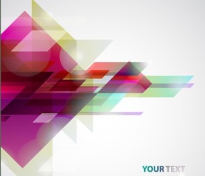 Sleek Abstract Geometry Background Vector 01