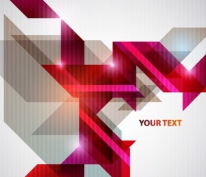 Sleek Abstract Geometry Background Vector 02