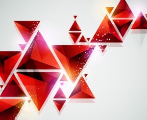 Sleek Abstract Geometry Background Vector 03