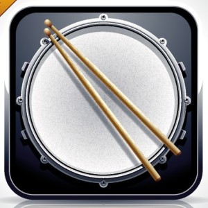 Glossy Drum Vector App Icon