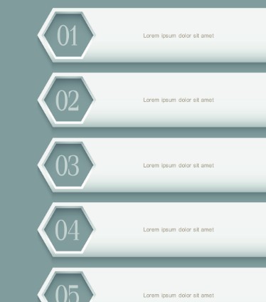 Simple Number Options Vector Labels 03