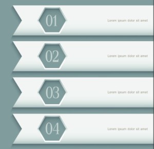 Simple Number Options Vector Labels 05