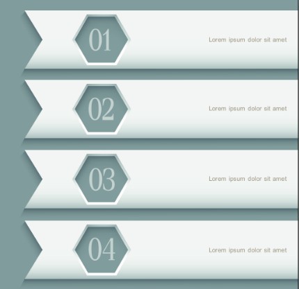 Simple Number Options Vector Labels 05