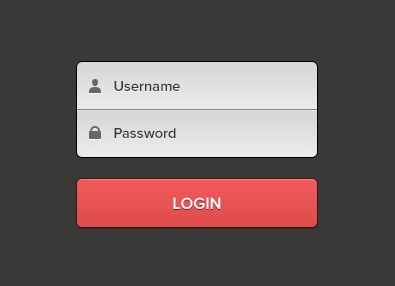 3 Different Login Form Design Templates PSD