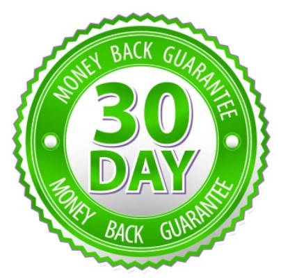 Green 30 Day Money Back Guarantee Vector Badge