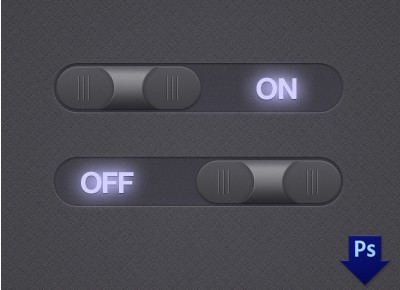 Midnight Toggle Switches PSD