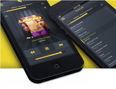 Music Player and Playlist PSD Interface For Mobile