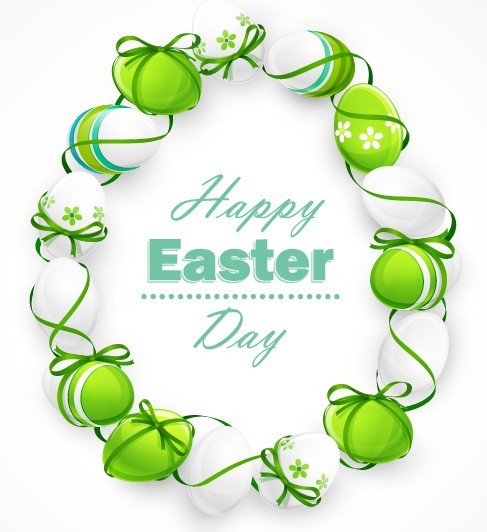 Creative Easter Eggs Design Vector 05