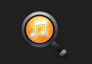 Music Search Magnifier Button PSD