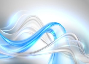 Colorful Hazy Waves Vector Background 01