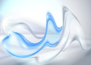 Colorful Hazy Waves Vector Background 05