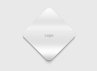 Grey Rhombus Login Button Template PSD