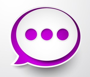 Smooth Paper-Like Chat Bubble Vector Labels 01