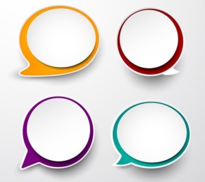 Smooth Paper-Like Chat Bubble Vector Labels 03