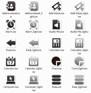 60+ Black and Grey Mini Icon Pack