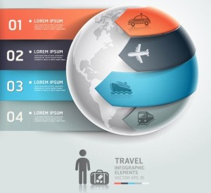 Vector Infographic Option Data Elements 03