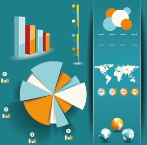 Vector Infographic and Chart Design Elements 02