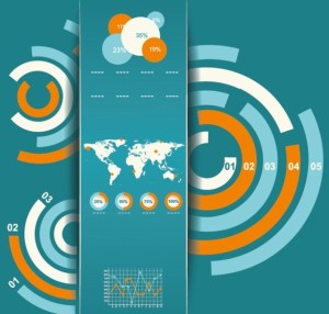 Vector Infographic and Chart Design Elements 03