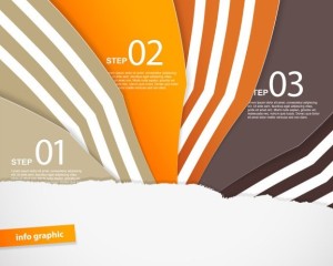 Fashion Vector Infographic Option Elements 05