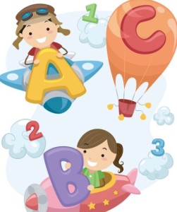 Cute Cartoon Kids Vector Illustration 02