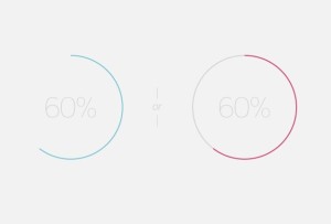 Extremely Simple Loading Progress Bars PSD