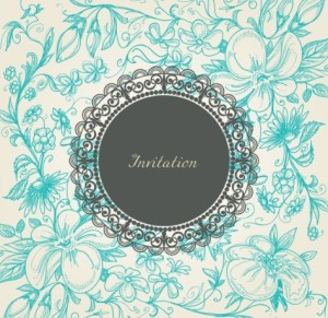 Vintage Floral Pattern Vector Background 01