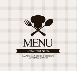 Vector Clean Restaurant Menu Design Template 02