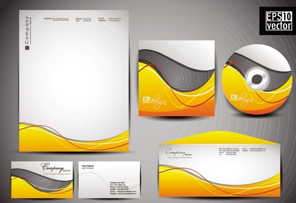 Vector Corporate Identity Design Template 02