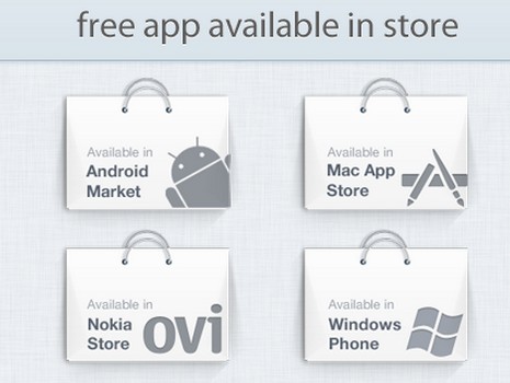 App Store Promotions PSD Graphics