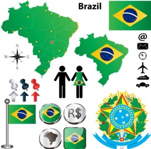 Vector Brazil Information Graphic Elements