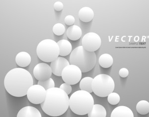 White Geometric Concept Vector Background 03