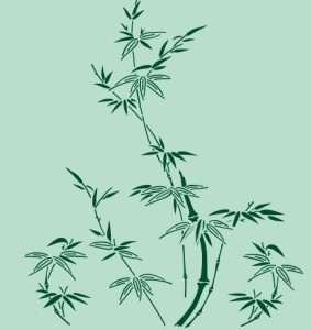 Simple Classical Bamboo Vector Illustration 04