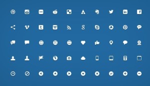 Handcrafted Micro Web Icon Set PSD