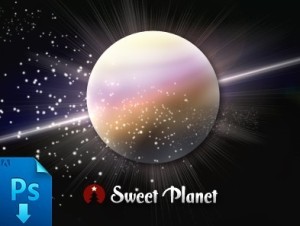 Sweet Planet PSD