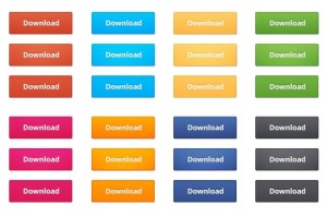 Set Of Simple and Clean Download Buttons (PSD)