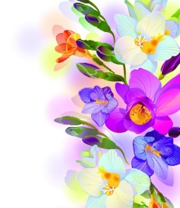 Classical Fantastic Vector Flowers 03