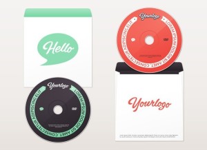 DVD & Envelope PSD Mock-Up