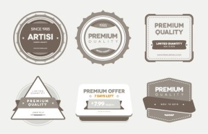 Premium Quality PSD & Vector Badges