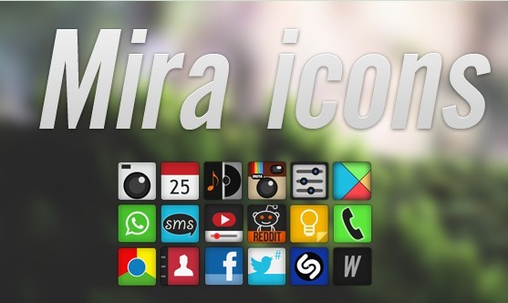 Mira Icons - Flat Web Icons Pack