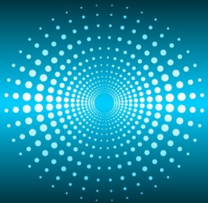 Abstract Blue HI-Tech Background Vector 04