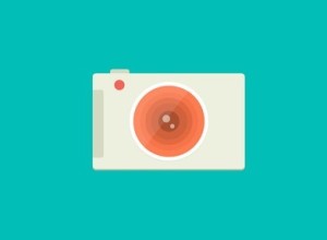 Flat Style Retro Camera Icon PSD