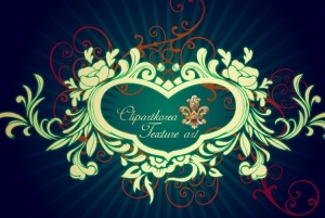 Vector Golden Royal Floral Ornamental Pattern 03