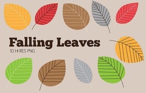 Falling Leaves Clip Art