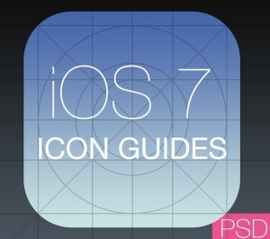 iOS 7 Icon Guides PSD