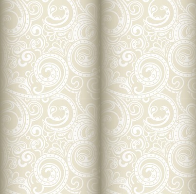 Noble Floral Damask Vector Patterns 01