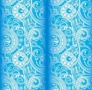 Noble Floral Damask Vector Patterns 02