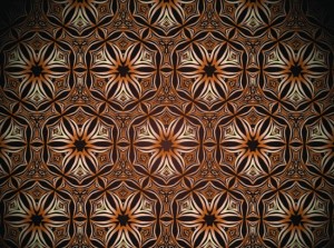 Seamless Floral Damask Ornamental Pattern Background Vector 01