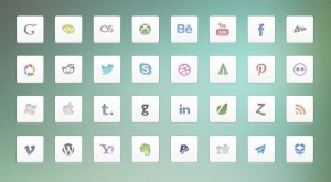 32+ Social Media Icons With White Backgrounds