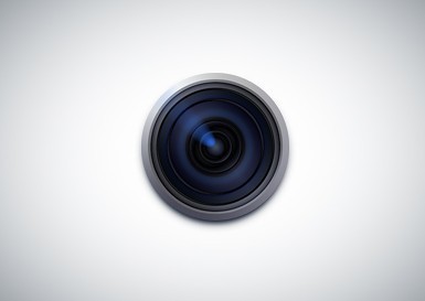 One Layer Camera Zoom Lens PSD