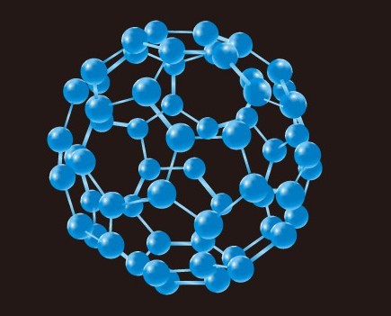 3D Structure of Substance Molecules Vector